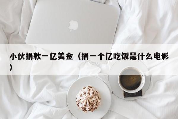 小伙捐款一亿美金（捐一个亿吃饭是什么电影）