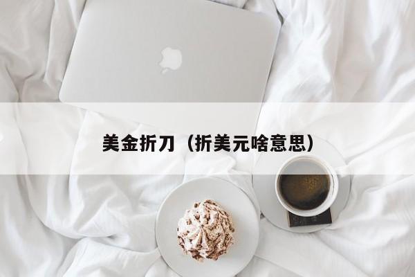 美金折刀（折美元啥意思）