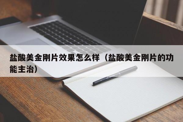 盐酸美金刚片效果怎么样（盐酸美金刚片的功能主治）