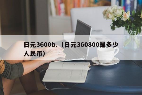 日元3600b.（日元360800是多少人民币）