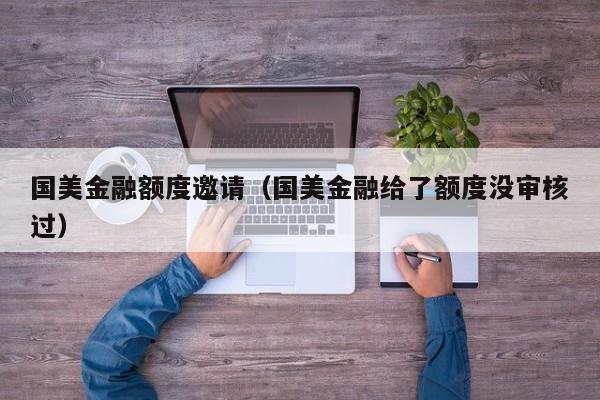 国美金融额度邀请（国美金融给了额度没审核过）