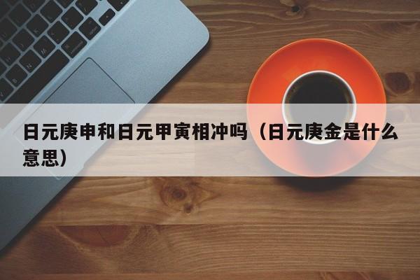 日元庚申和日元甲寅相冲吗（日元庚金是什么意思）