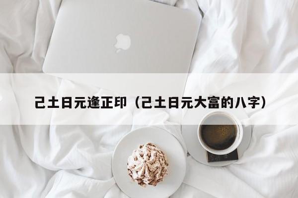 己土日元逢正印（己土日元大富的八字）