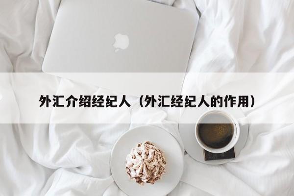 外汇介绍经纪人（外汇经纪人的作用）