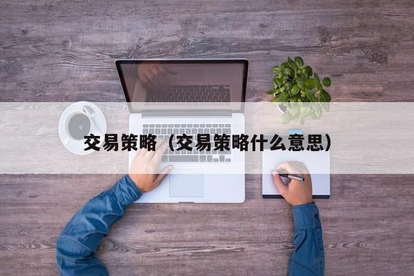 交易策略（交易策略什么意思）